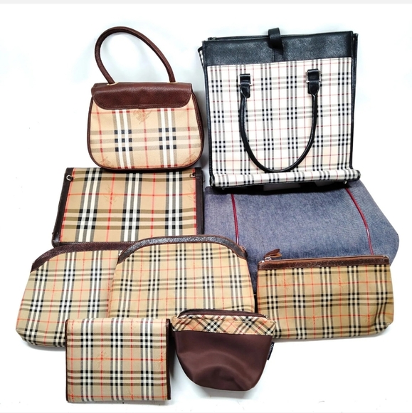 Burberry Nylon Clutch Handbag - Picture 2 of 2